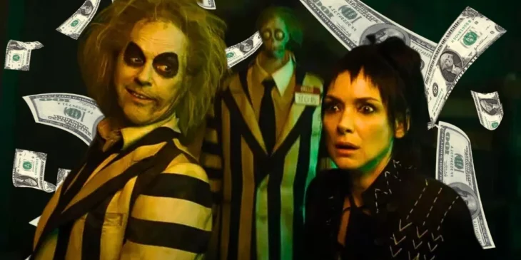 Beetlejuice Beetlejuice bilheteria Tim Burton