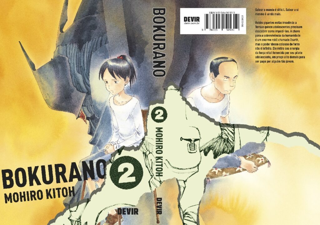 Bokurano vol 2_capa aberta
