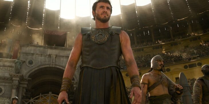 Paul Mescal em Gladiador II