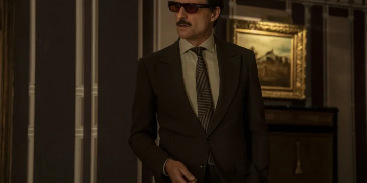 Mark Strong como Carmine Falcone em Pinguim