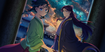 Maomao e Jinshi em pôster oficial da 2ª temporada de Diários de uma Apotecária