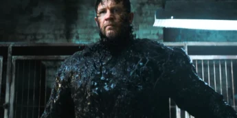 Tom Hardy com simbionte em Venom 3