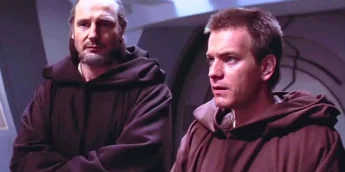 Qui-Gon e Obi-Wan em Star Wars