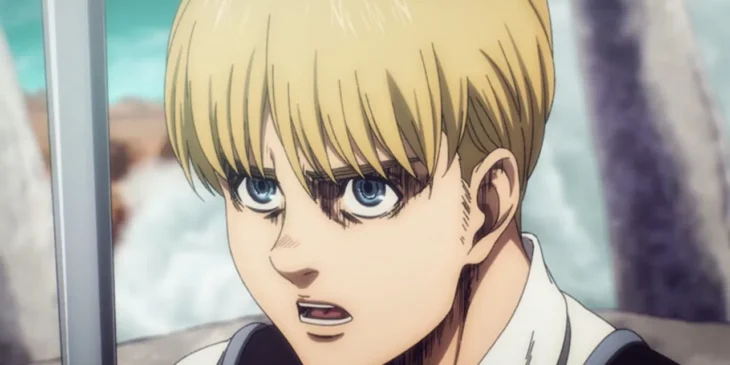 Armin em Attack on Titan