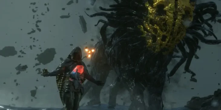 Jogadores de Death Stranding