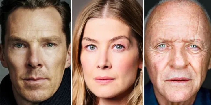 Cumberbatch, Pike e Hopkins