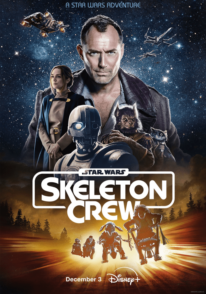 Skeleton Crew | Série de Star Wars ganha pôster oficial