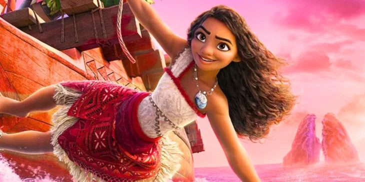 Moana 2 baldes pipoca