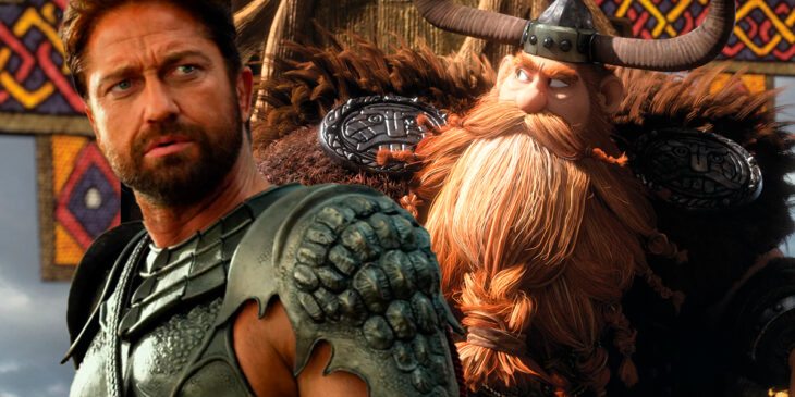 Gerard Butler em Como Treinar o seu Dragão