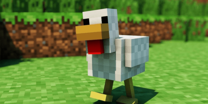 Um Filme Minecraft | Visual das galinhas é revelado