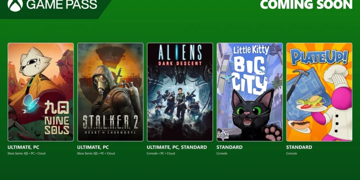 Xbox Game Pass novembro
