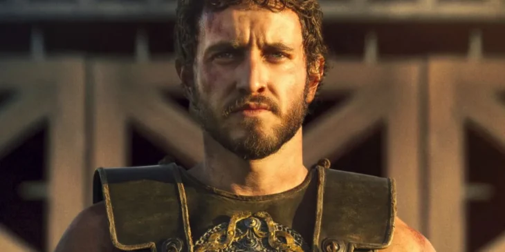 Paul Mescal é Lucius em Gladiador II
