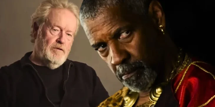 Ridley Scott Gladiador II beijo gay