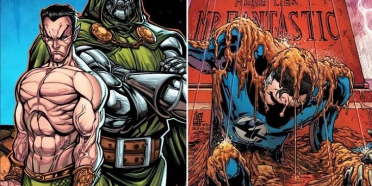 Capas Quarteto Fantástico Marvel Comics