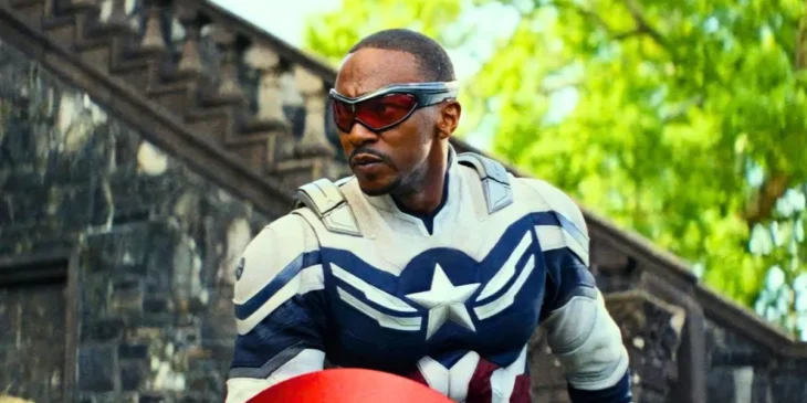 Anthony Mackie em Capitão América Admirável Mundo Novo