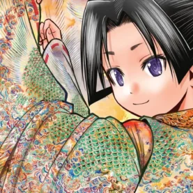 Tokiyuki Hojo em arte de capa do Volume 1 de The Elusive Samurai
