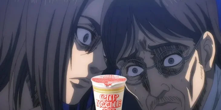 Attack on Titan e Cup Noodles