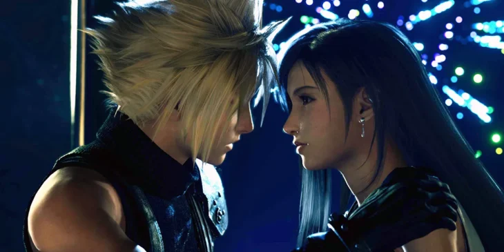 Cloud e Tifa de FFVII Rebirth