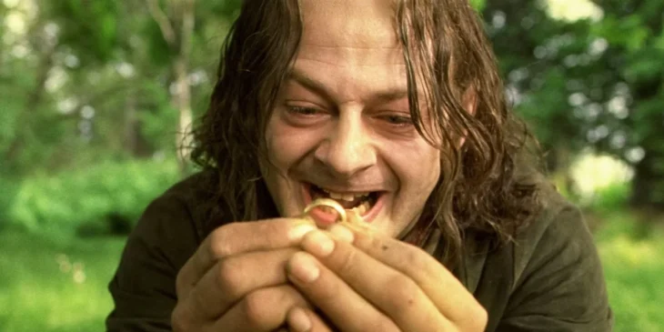 Gollum em O Senhor dos Anéis