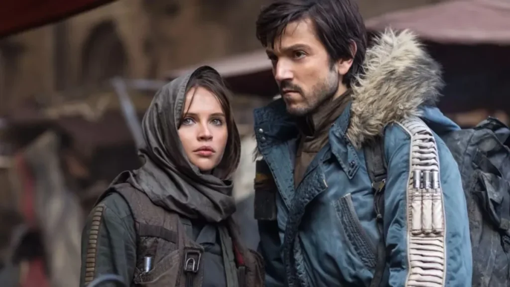 Felicity Jones é Jyn Erso em Rogue One