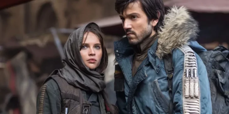 Felicity Jones é Jyn Erso em Rogue One