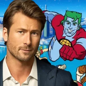 Glen Powell Capitão Planeta