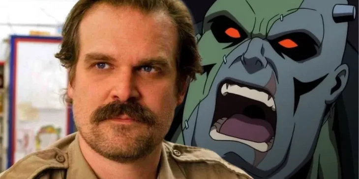 David Harbour e Frankenstein de Comando das Criaturas