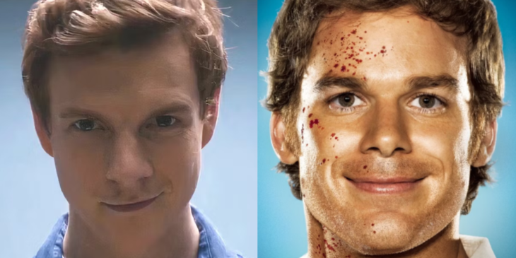 Patrick Gibson e Michael C. Hall