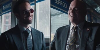 Matt Murdock e Wilson Fisk em Demolidor: Renascido