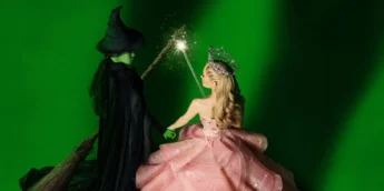Elphaba e Glinda em Wicked o filme