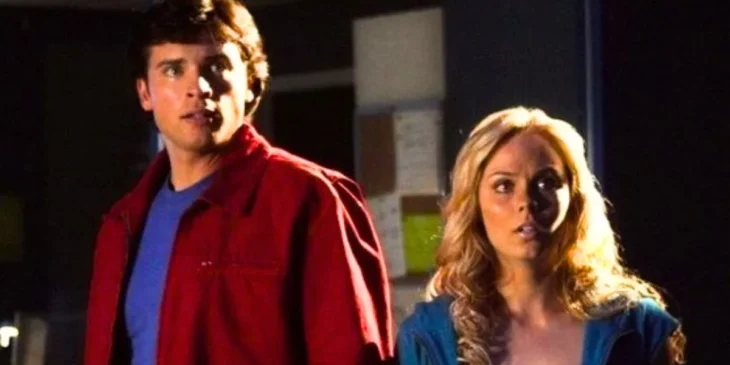 Clark Kent e Supergirl em Smallville