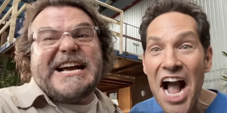 Jack Black e Paul Rudd em Anaconda