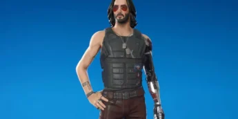 Johnny Silverhand em Fortnite