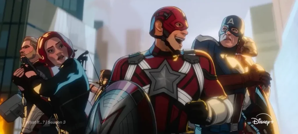 Guardião Vermelho com os Vingadores na batalha de Nova York
