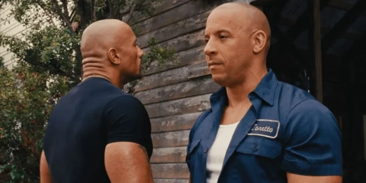 Vin Diesel e Dwayne Johnson Globo de Ouro