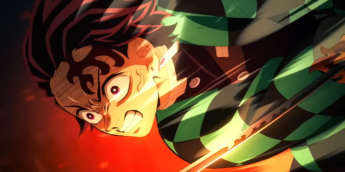 Tanjiro em Demon Slayer: Castelo Infinito