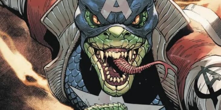 Cap-Snake da Marvel