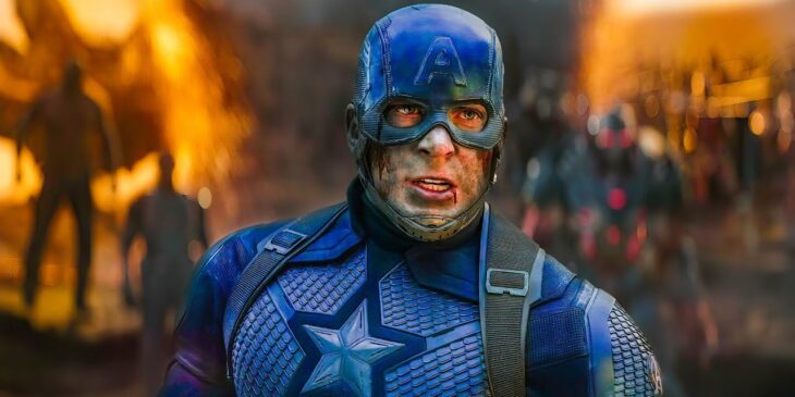 Chris Evans como Capitão América
