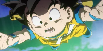 Goku (Mini) em cena do Episódio 14 de Dragon Ball Daima