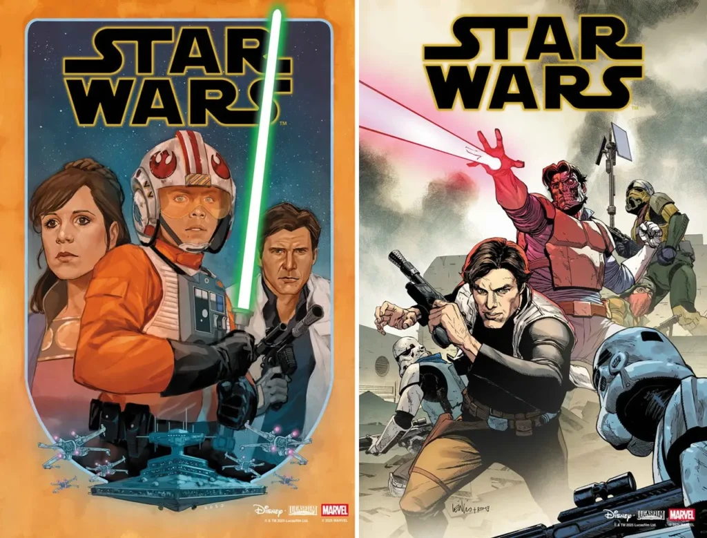 Série Star Wars quadrinhos