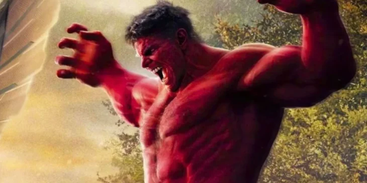 Hulk Vermelho em Capitão América Admirável Mundo Novo