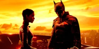 Robert Pattinson e Zoe Kravitz em Batman