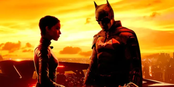 Robert Pattinson e Zoe Kravitz em Batman