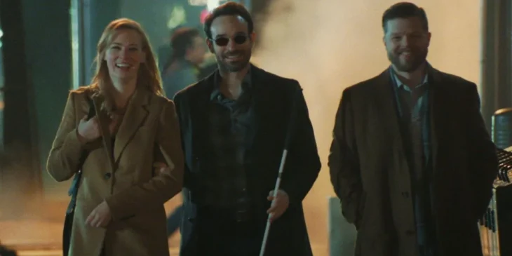 Karen e Foggy em Demolidor Renascido