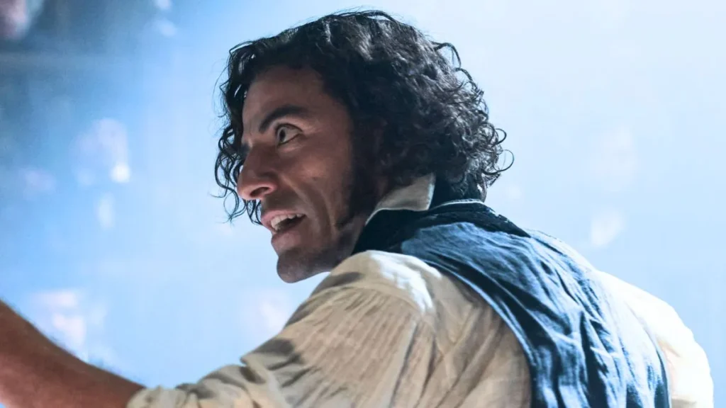 Oscar Isaac em Frankenstein de Guillermo del Toro