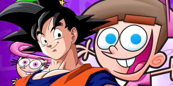 Goku, de Dragon Ball e Os Padrinhos Mágicos