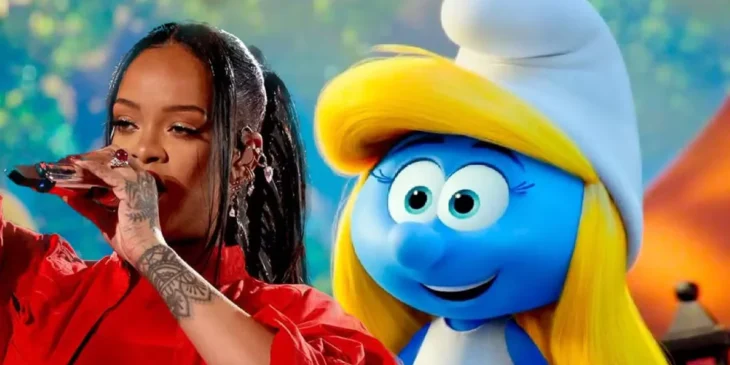 Rihanna e Smurfette
