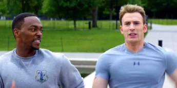 Anthony Mackie e Chris Evans no MCU
