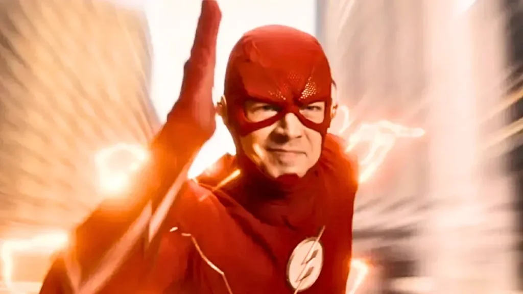 Grant Gustin na série The Flash