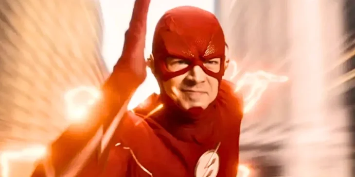 Grant Gustin na série The Flash